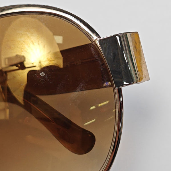 Metal Sunglasses Brown