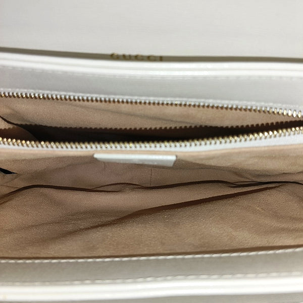 Horsebit 1955 Small Monogram Coated Canvas Beige