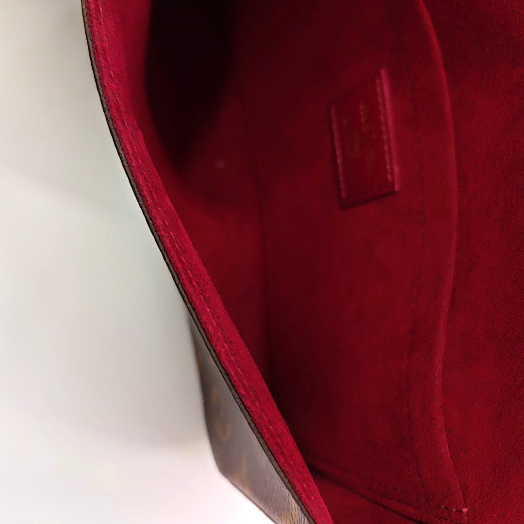 FÉLICIE Monogram Coated Canvas Brown