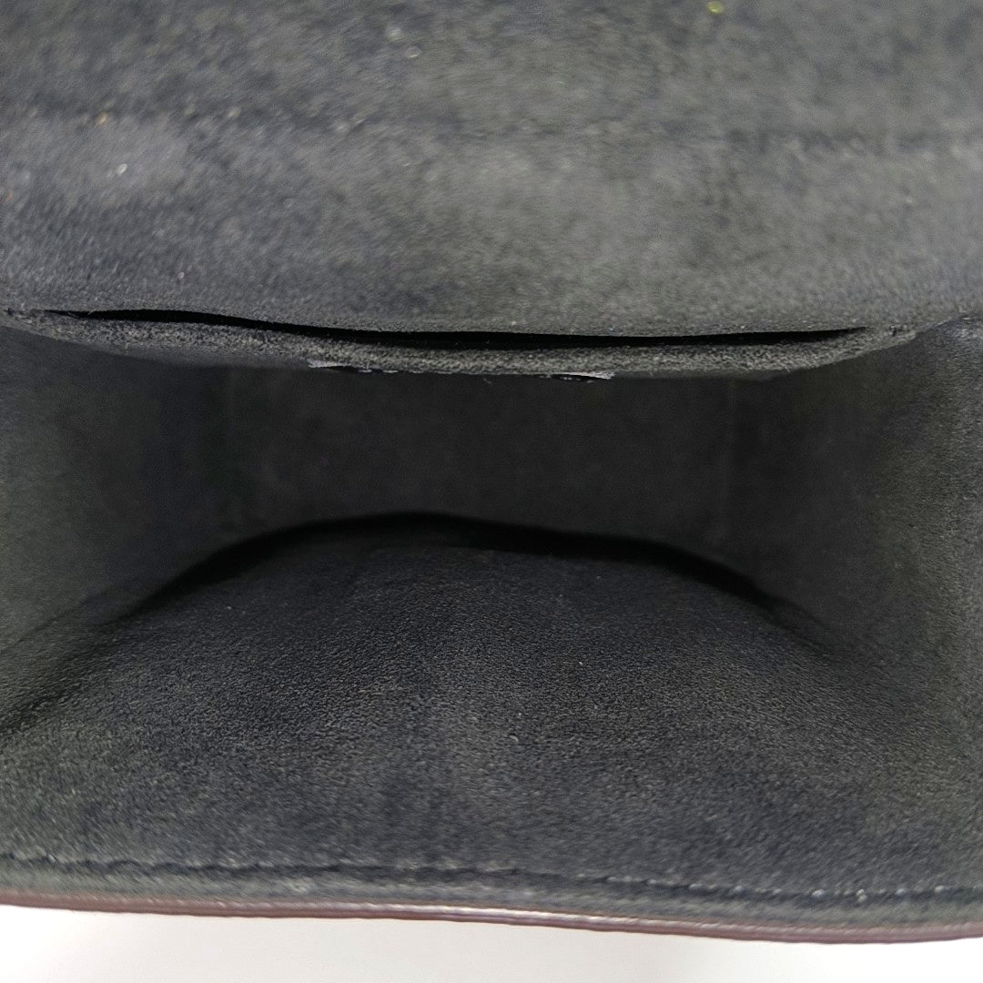 CAMERA BOX Monogram Coated Canvas Brown