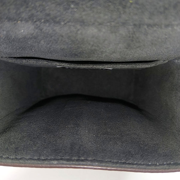 CAMERA BOX Monogram Coated Canvas Brown