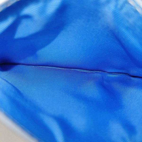 Gancini Calfskin Blue Card Holder