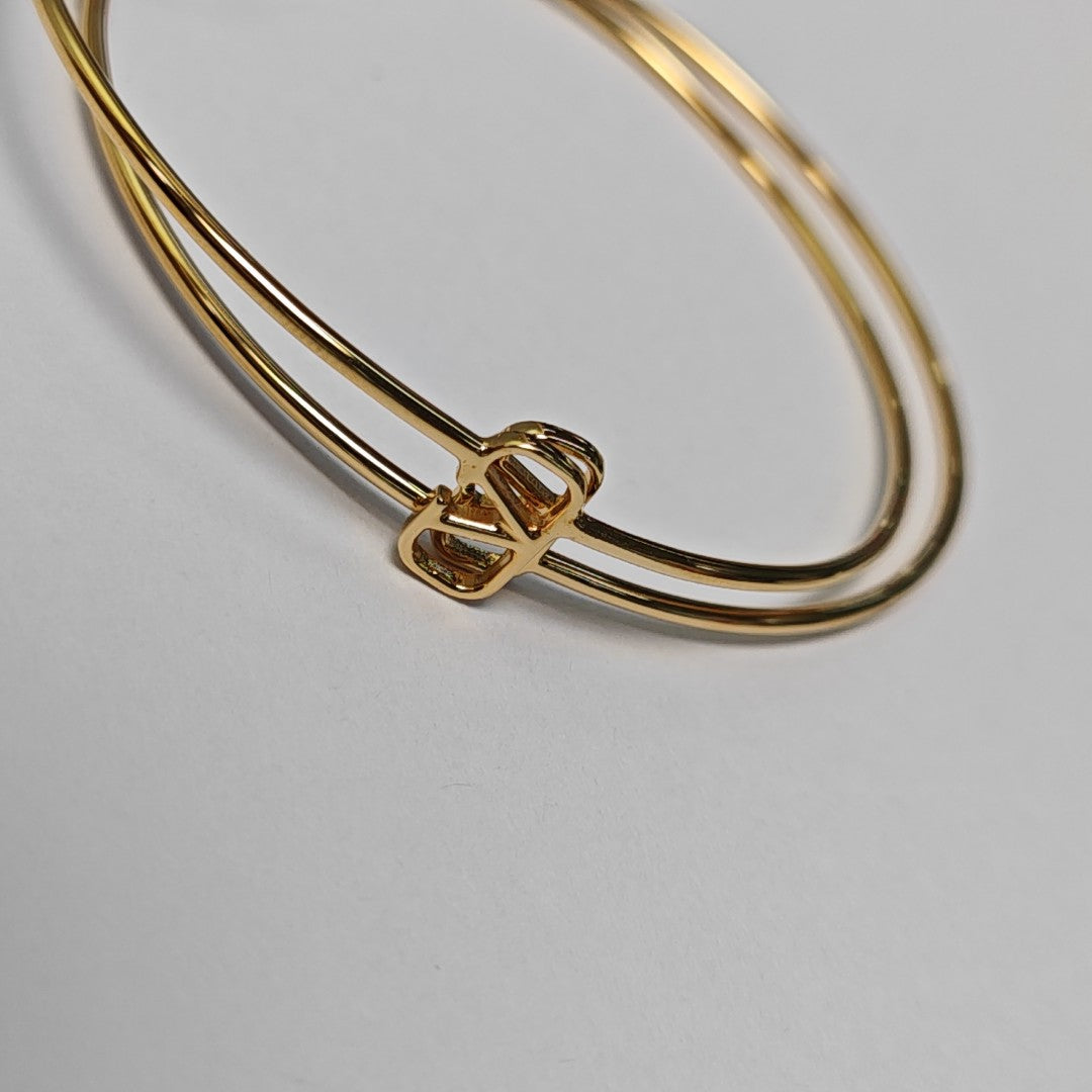 Metal Gold Earrings