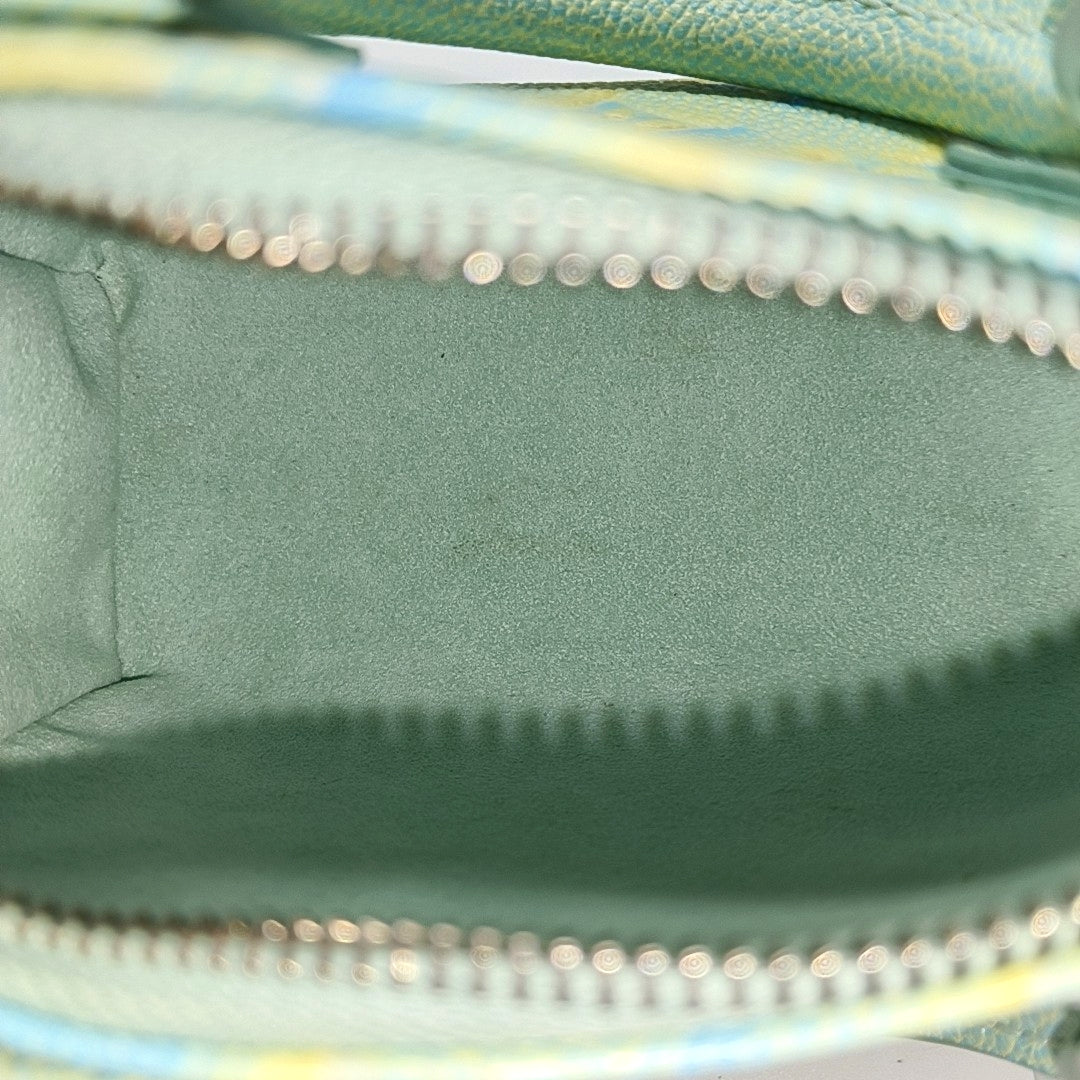 SPEEDY Nano Monogram Calfskin Green
