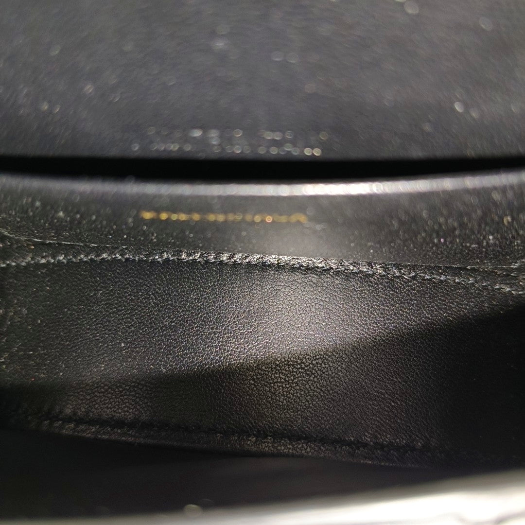 Hourglass Mini Calfskin Black