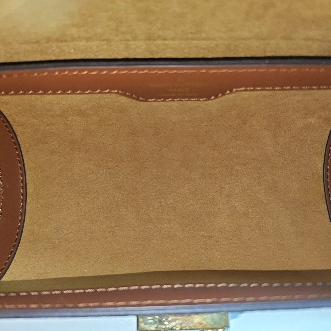 PAPILLON 19 Monogram Coated Canvas Brown
