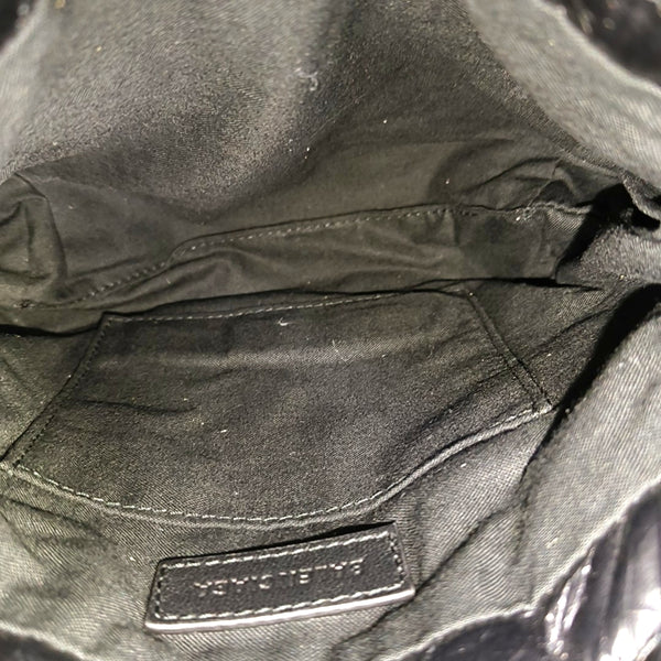 Crush Quilted Calfskin Black