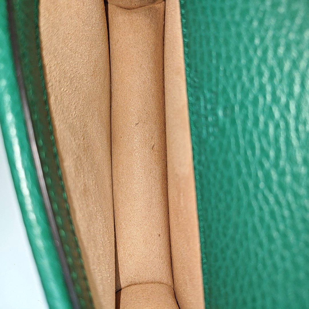 Dionysus Super Mini Calfskin Green
