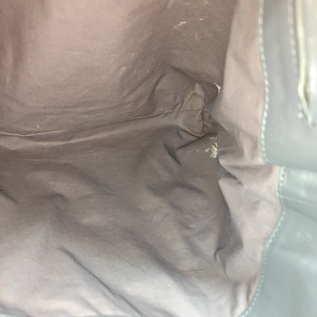 Calfskin Shoulder Bag Gray