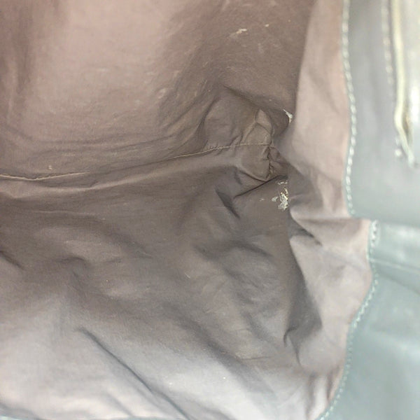 Calfskin Shoulder Bag Gray