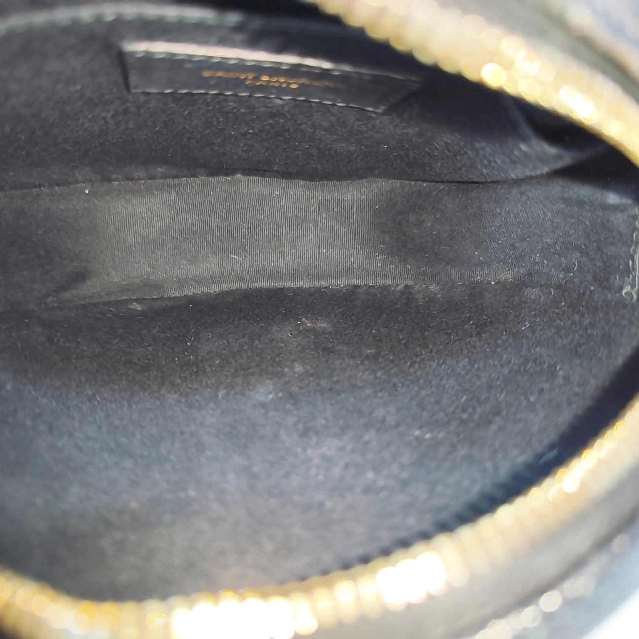 VINYLE Quilted Calfskin Black
