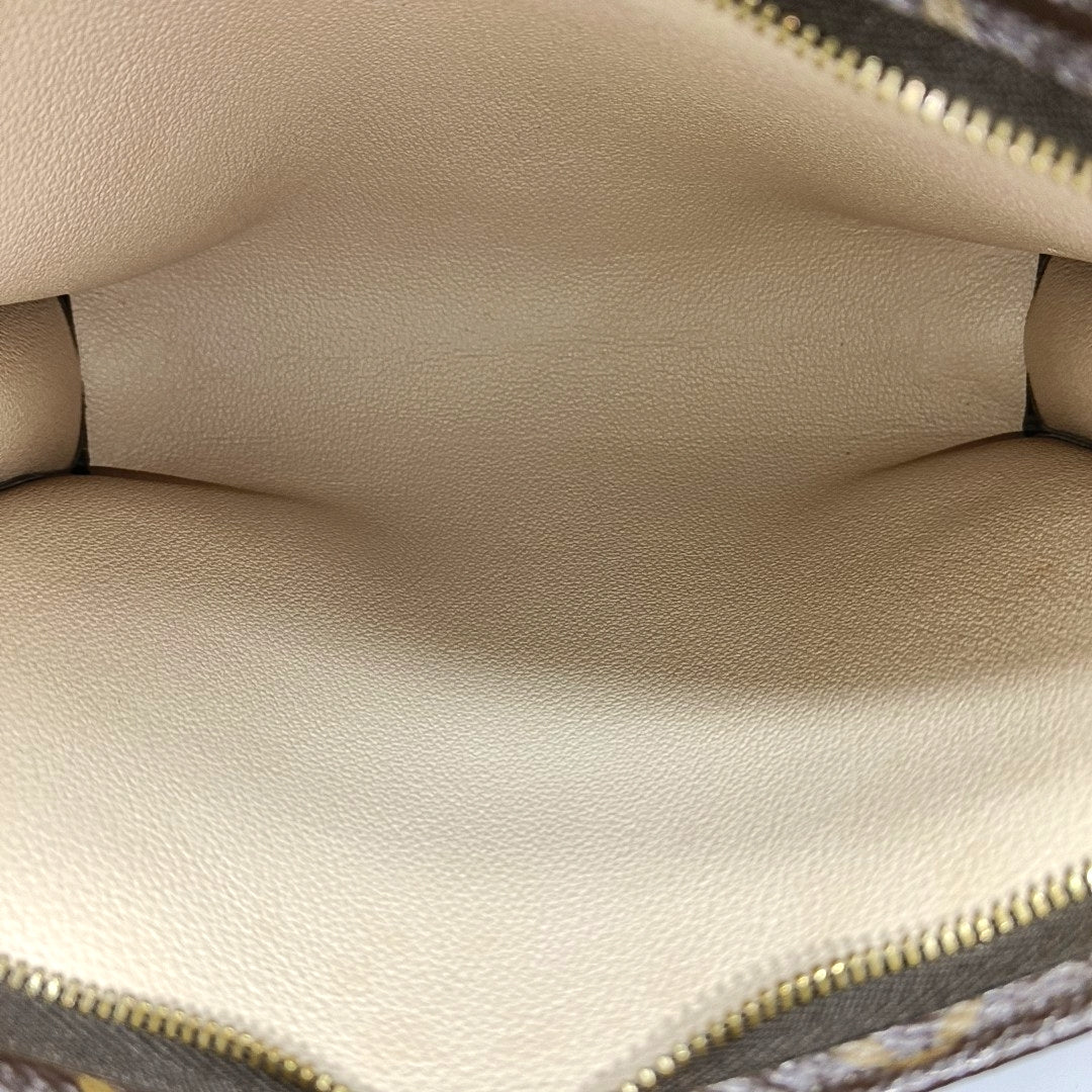 TOILET POCKET 26 Monogram Coated Canvas Brown