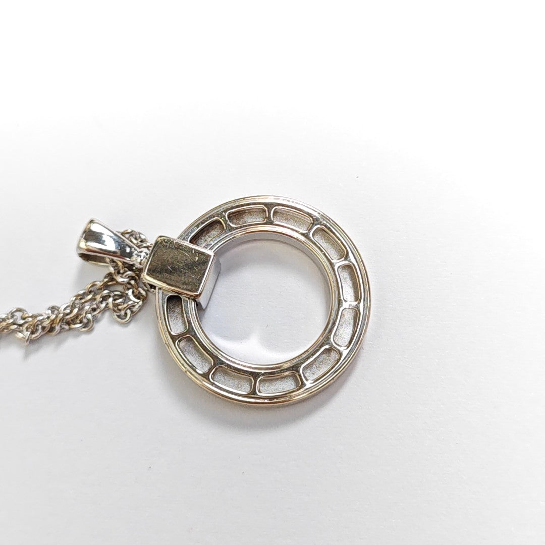 BVLGARI BVLGARI 18k White Gold Silver Necklace