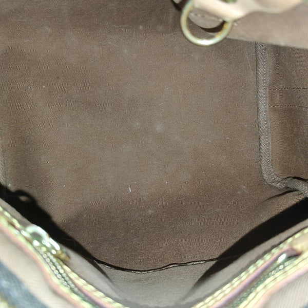 SPEEDY 25 Monogram Coated Canvas Brown