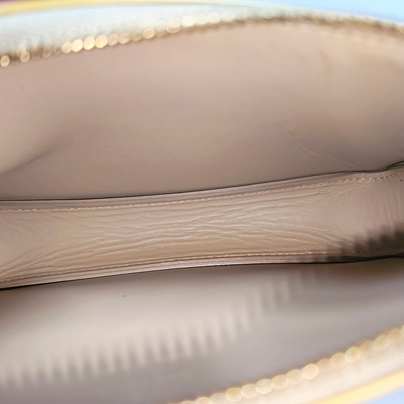 LEXINGTON Monogram Patent Leather Yellow