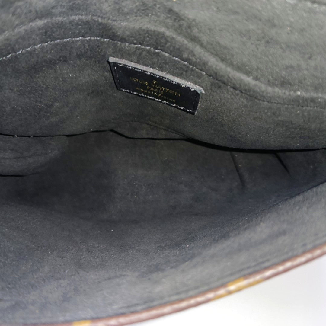 LOCKY BB Monogram Coated Canvas Brown