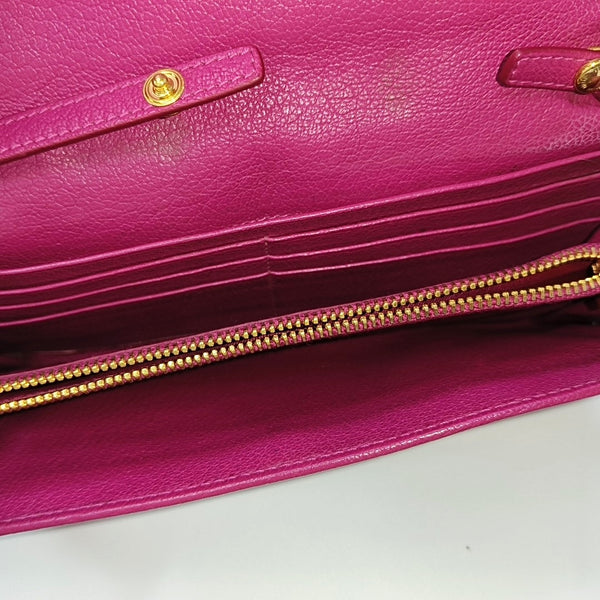 Calfskin Shoulder Bag Red