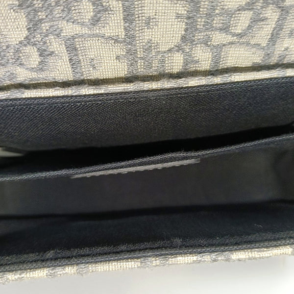 30 Montaigne Mini Oblique Canvas Gray