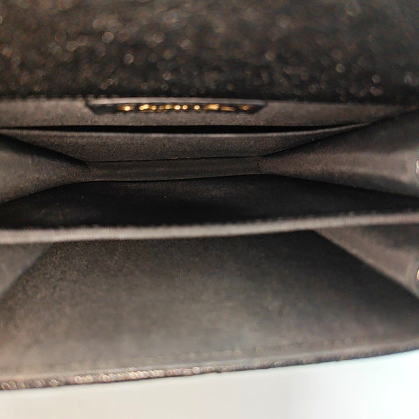 BOY CHANEL Mini Quilted Grained Calfskin Black