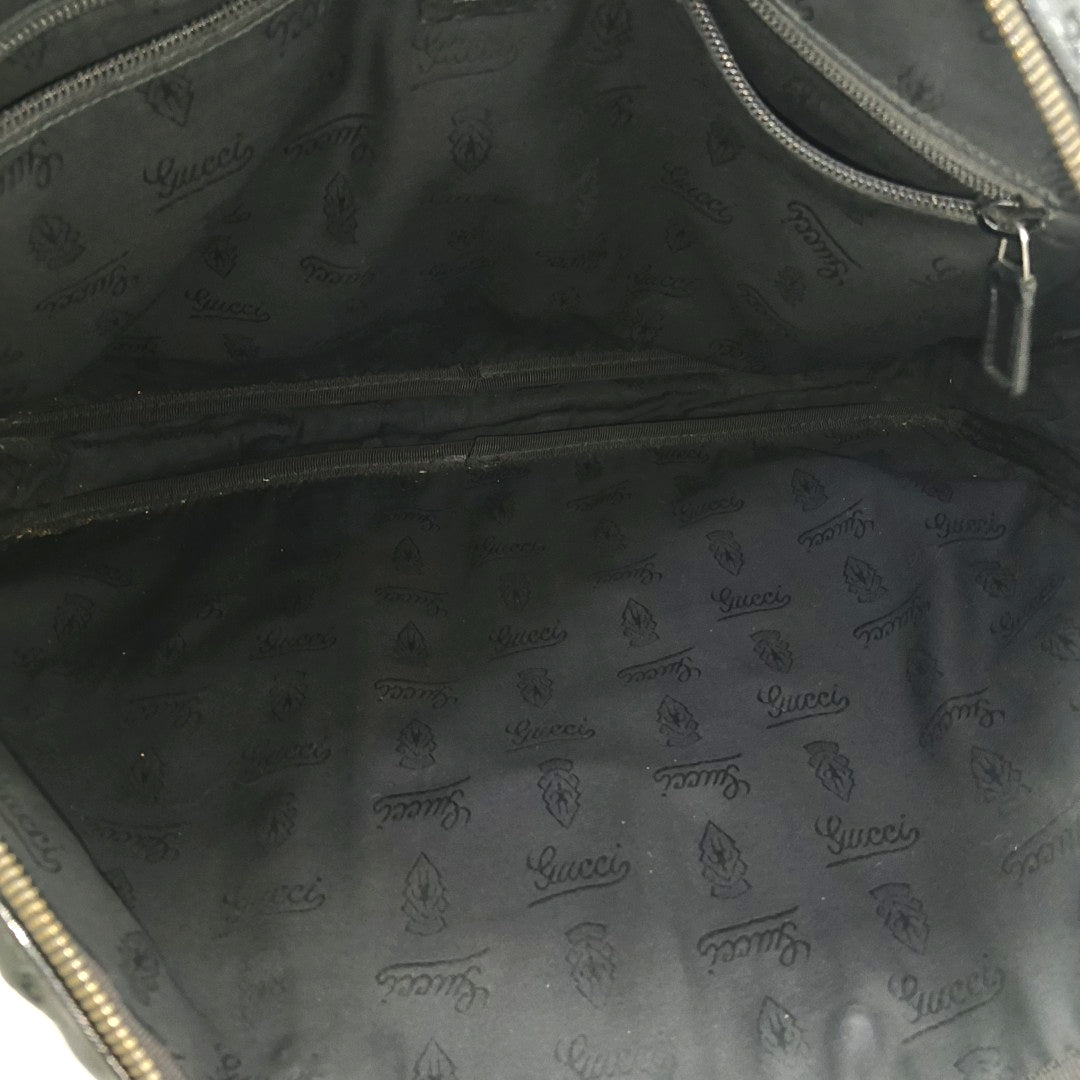GG Imprime Monogram Coated Canvas Black