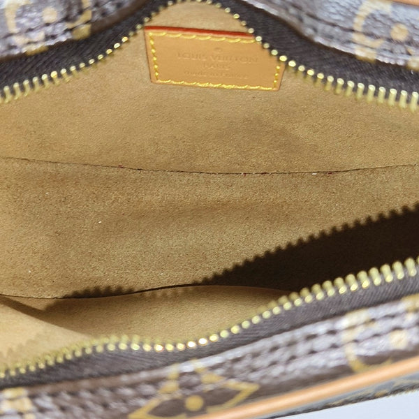 LOOP Monogram Coated Canvas Brown