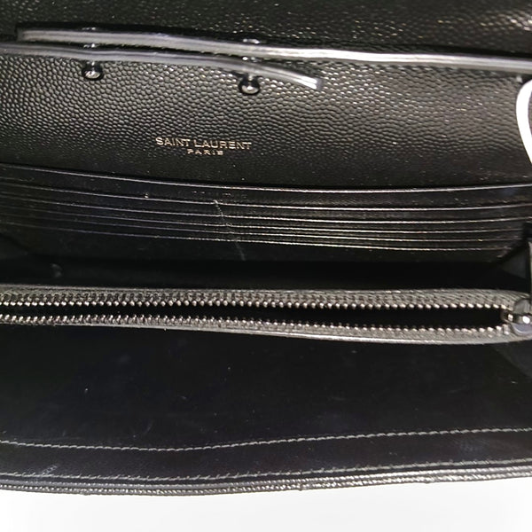 MONOGRAM Medium Chevron Calfskin Black
