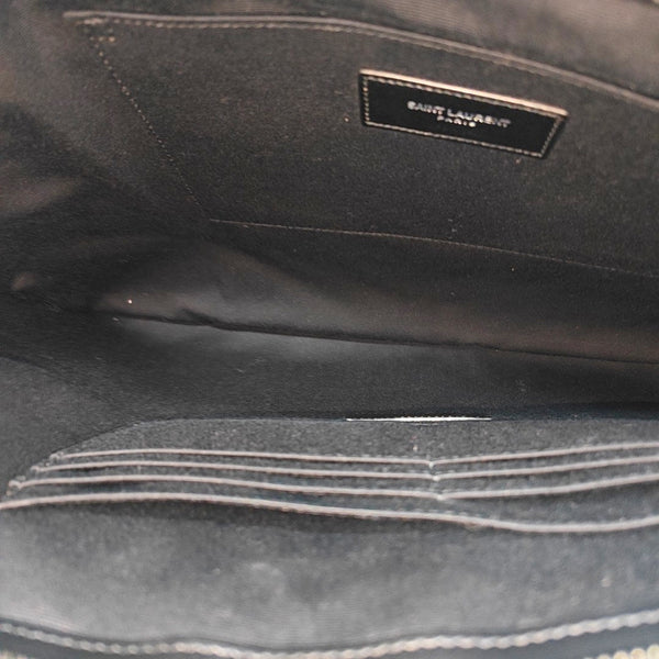 Quilted Calfskin Clutch Black