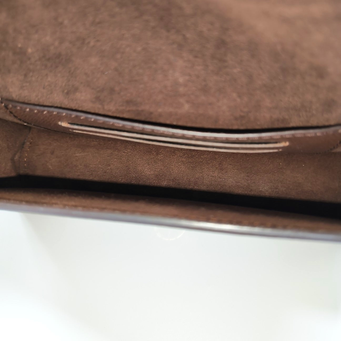 Lily Monogram Coated Canvas Brown