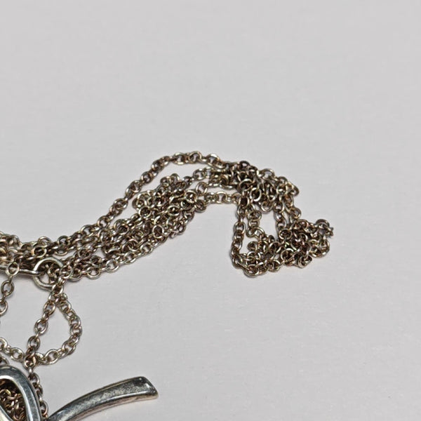 Tiffany Bow 925 Sterling Silver Necklace