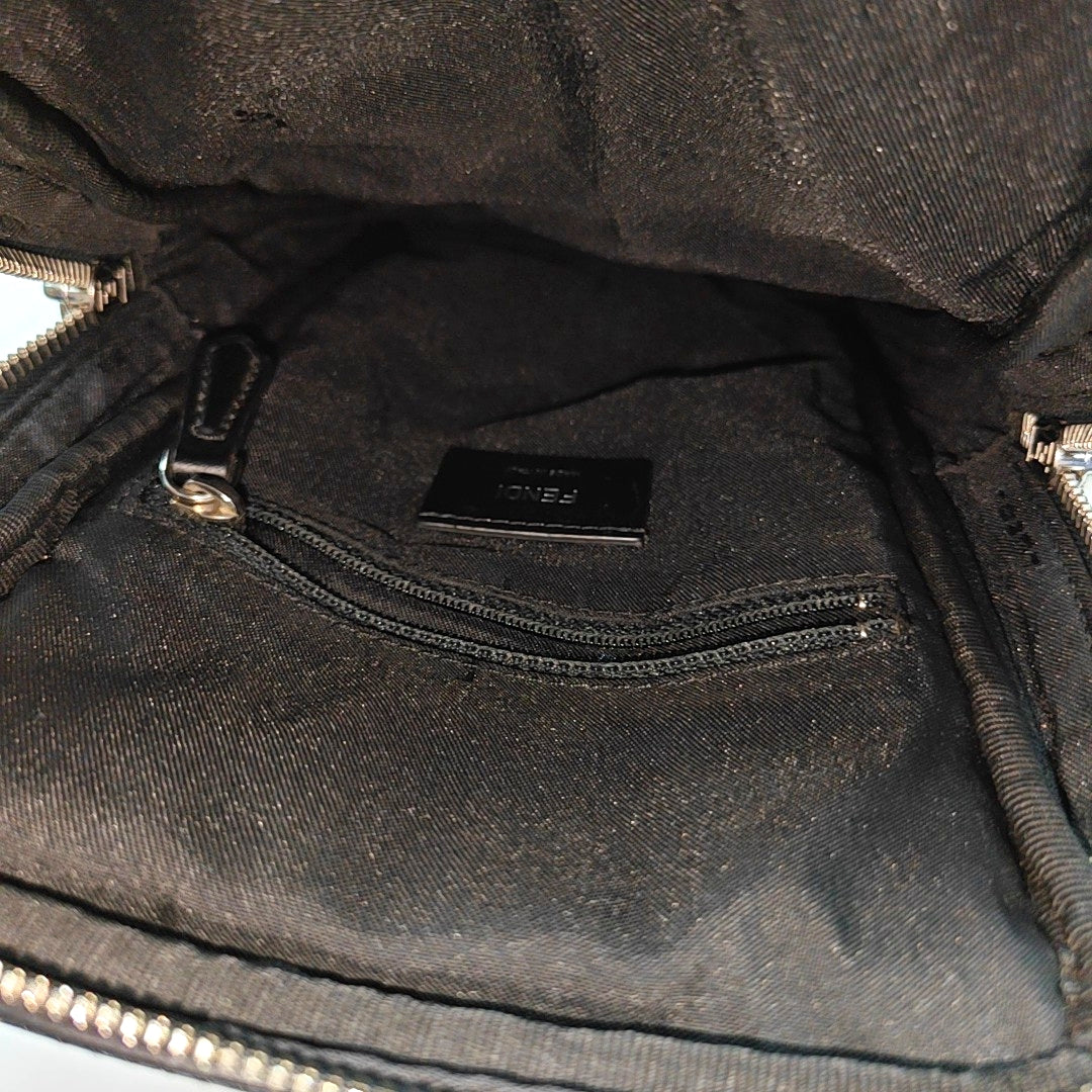 Calfskin Belt Bag Black