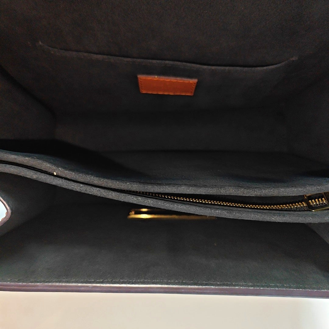 DAUPHINE MM Monogram Coated Canvas Brown