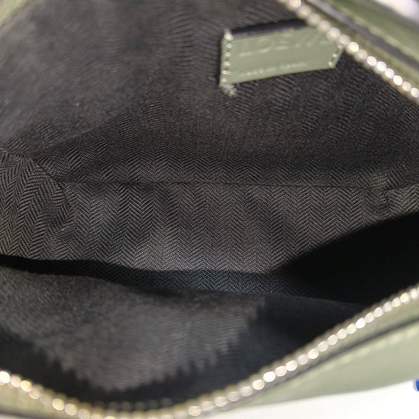 Authenticated pre-owned  Puzzle Mini Calfskin Green - Belt Bag at Looply