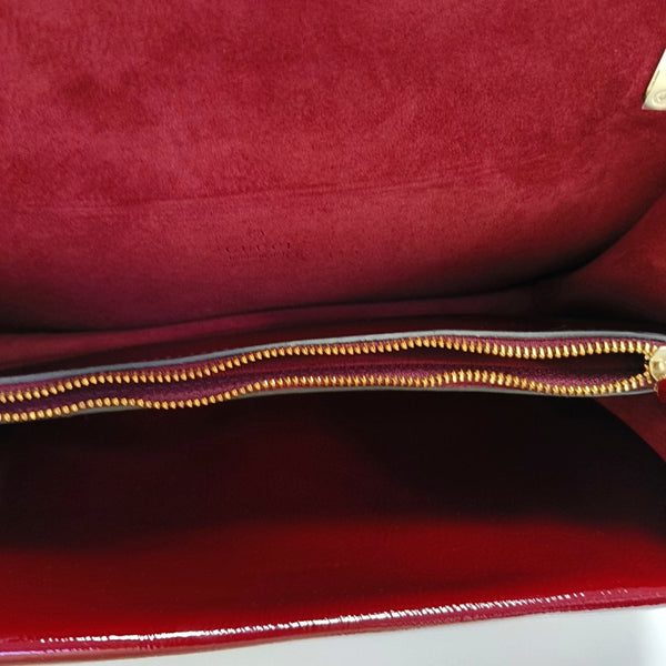 Dionysus Medium Patent Leather Red