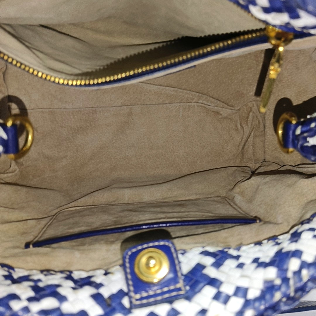 Calfskin Shoulder Bag Multicolor
