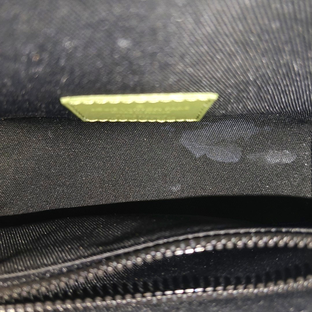 SOFT TRUNK Mini Damier Coated Canvas Green