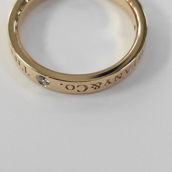Tiffany & Co. 18k Rose Gold Ring EU 48