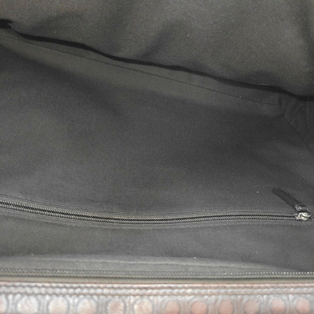 Calfskin Top Handle Bag Red