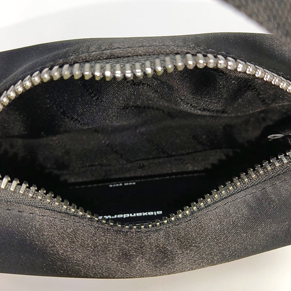 Fabric Top Handle Bag Black