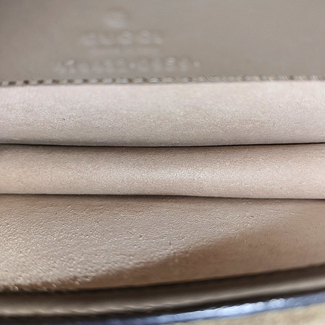 Dionysus Super Mini Monogram Coated Canvas Beige