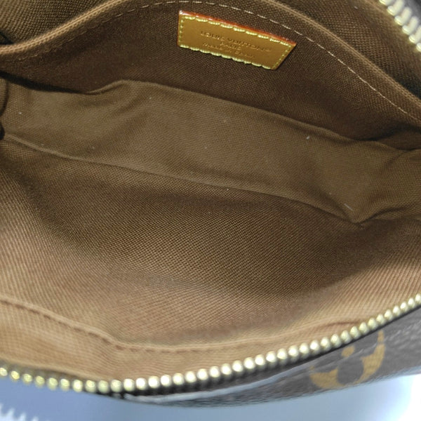 MARLY DRAGONNE Mini Monogram Coated Canvas Brown