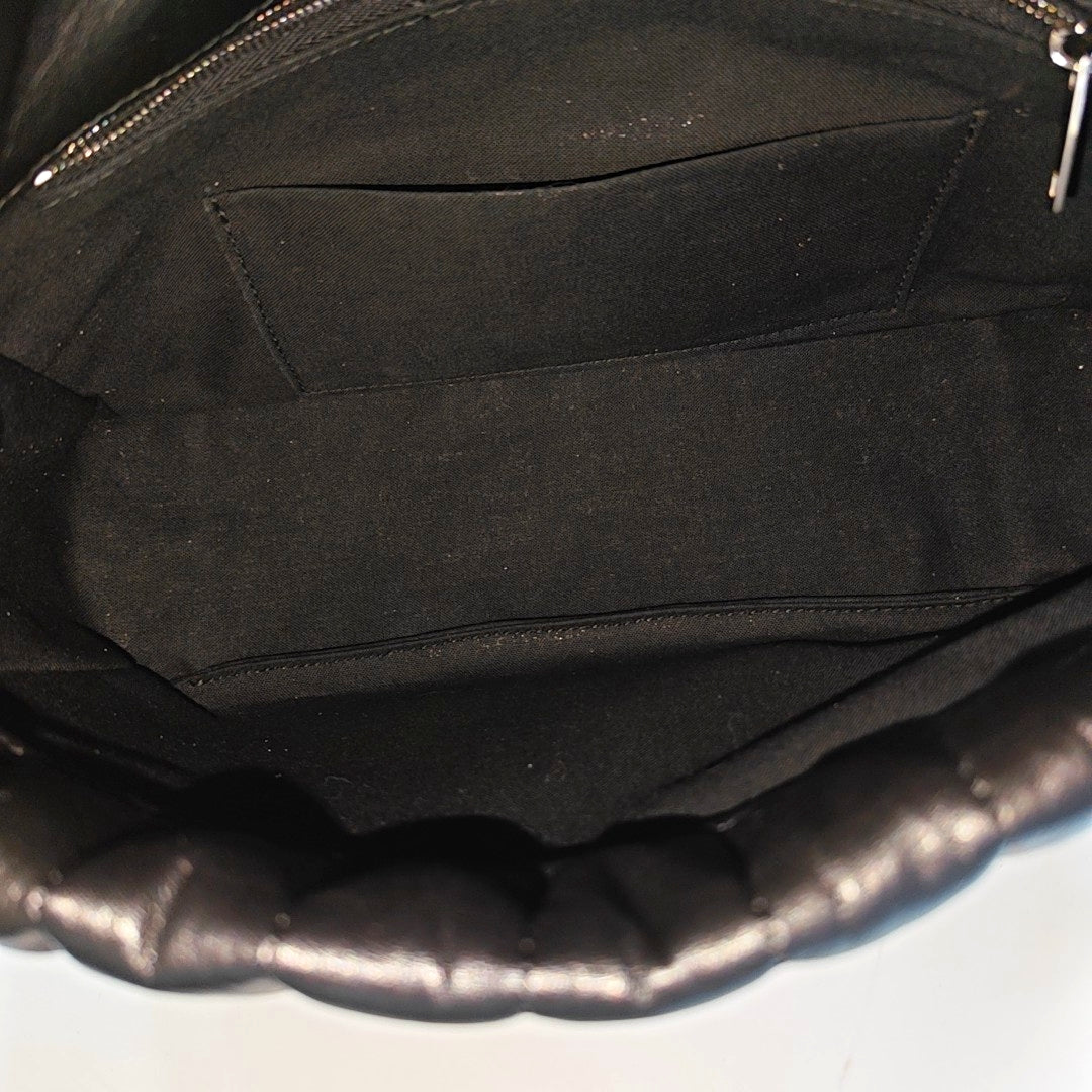 Monaco Small Quilted Calfskin Black