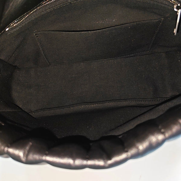 Monaco Small Quilted Calfskin Black
