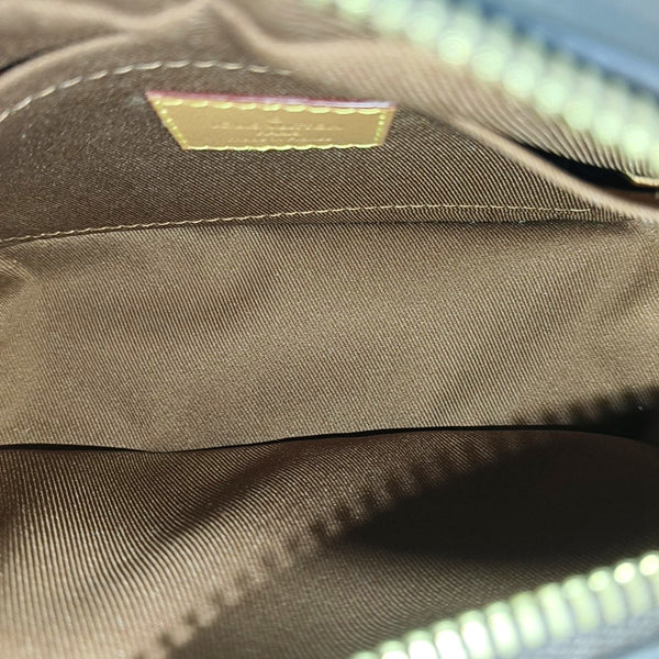 SOFT TRUNK Mini Monogram Coated Canvas Brown