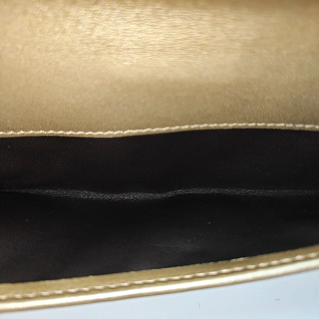 Monogram Fabric Wallet Beige
