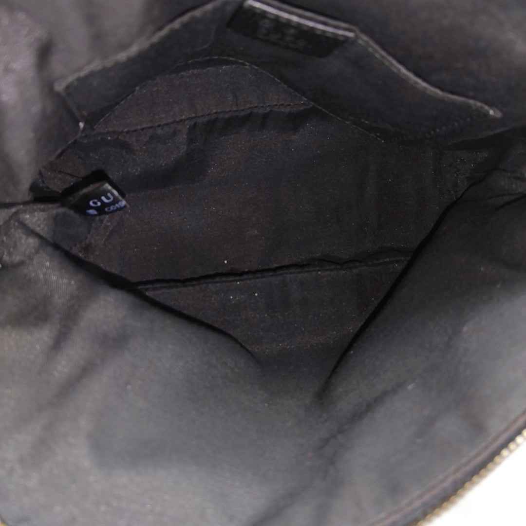 Nylon Shoulder Bag Black