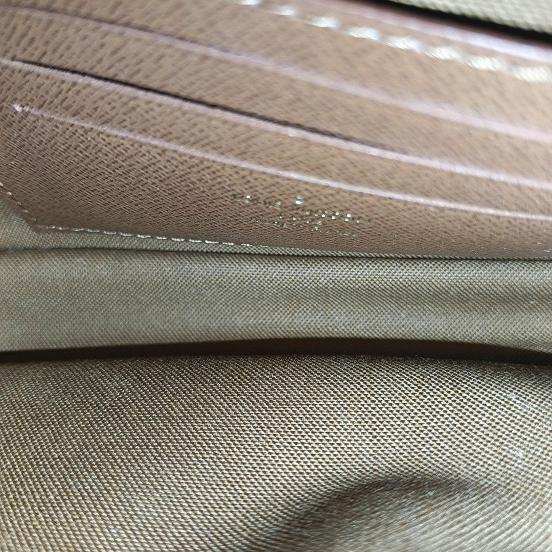 IVY Monogram Coated Canvas Brown