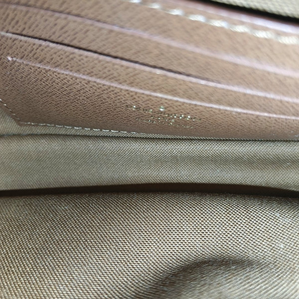 IVY Monogram Coated Canvas Brown