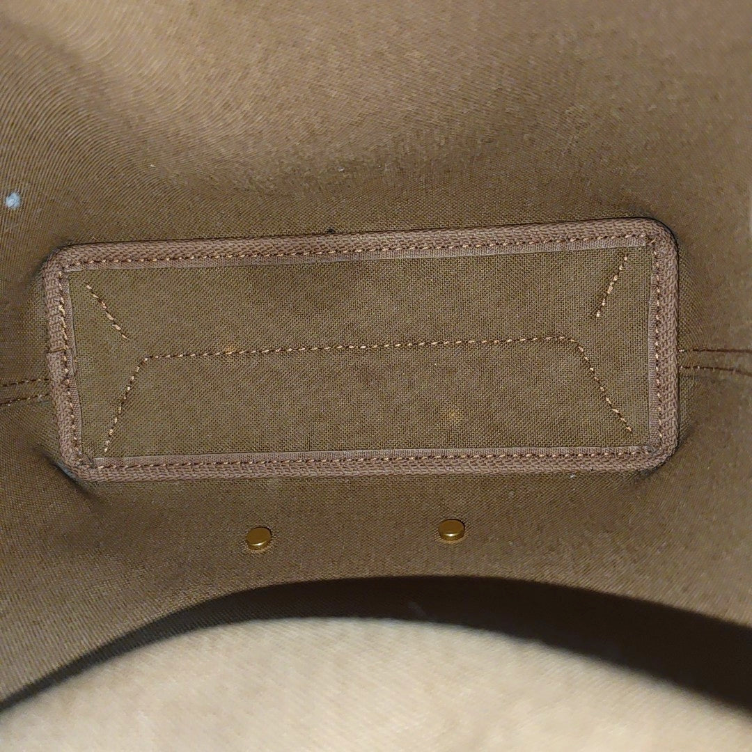ATLANTIS PM Monogram Coated Canvas Brown