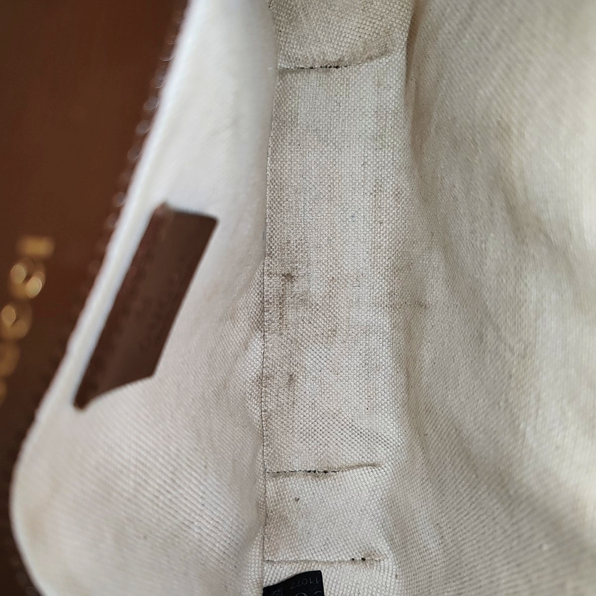 Horsebit 1955 Mini Coated Canvas Beige