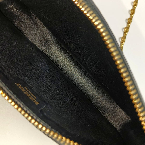 Lambskin Shoulder Bag Black